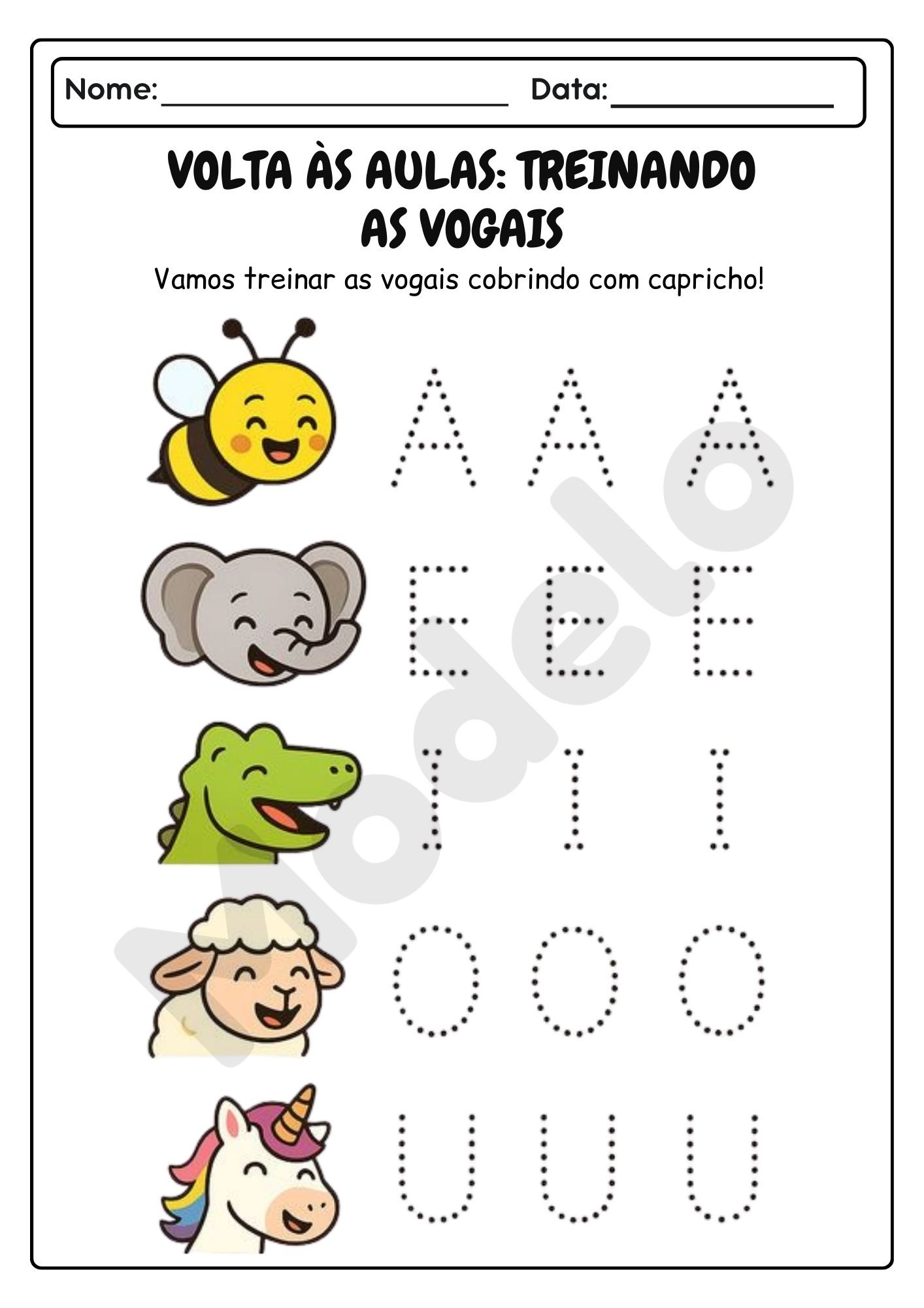 Atividades volta às aulas Educação infantil 14