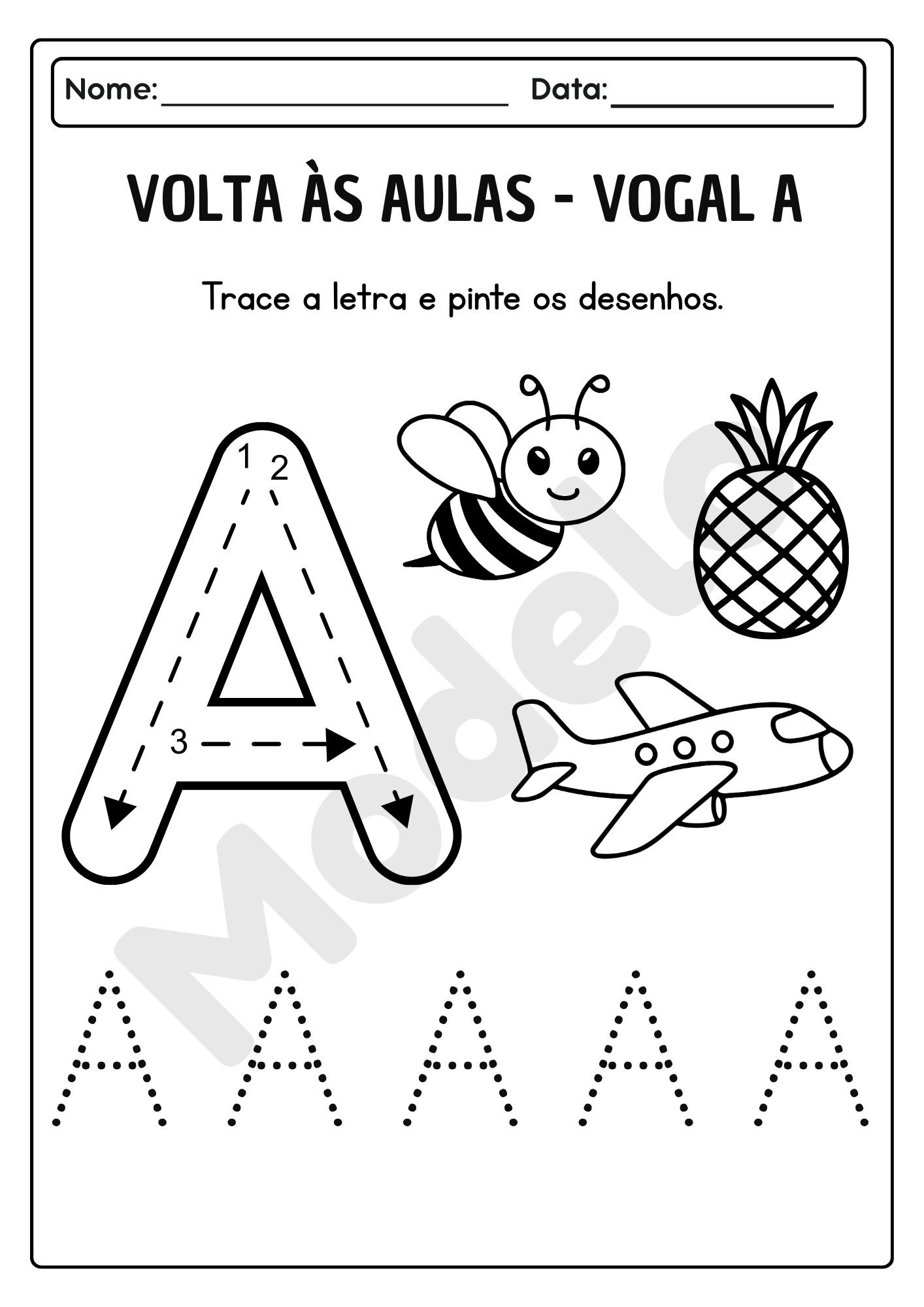 Atividades volta às aulas Educação infantil 16