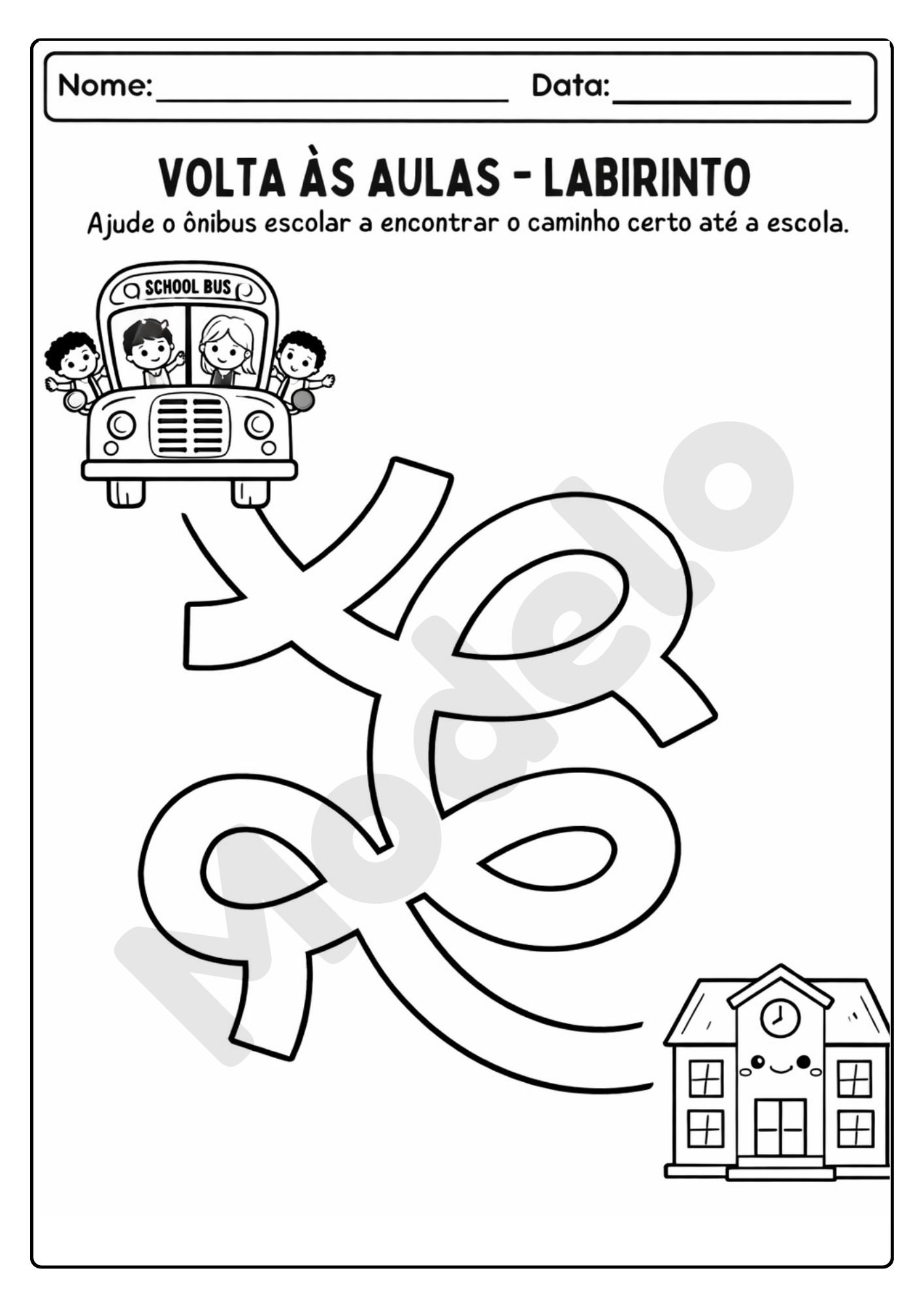 Atividades volta às aulas Educação infantil 27